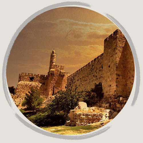 celebrate christimas - old jerusalem background