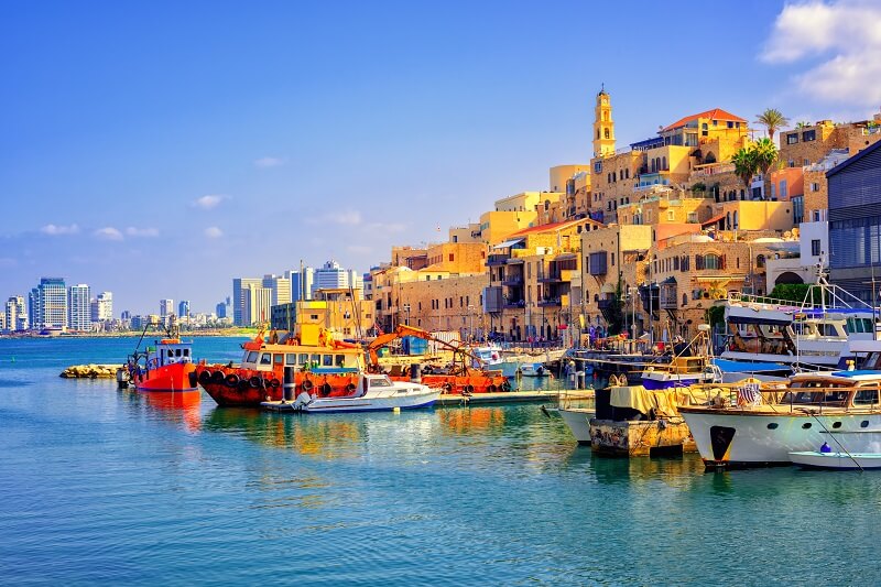 Old town and port of Jaffa dreamstime