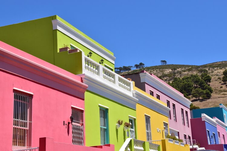 Bokaap houses Cape Town
