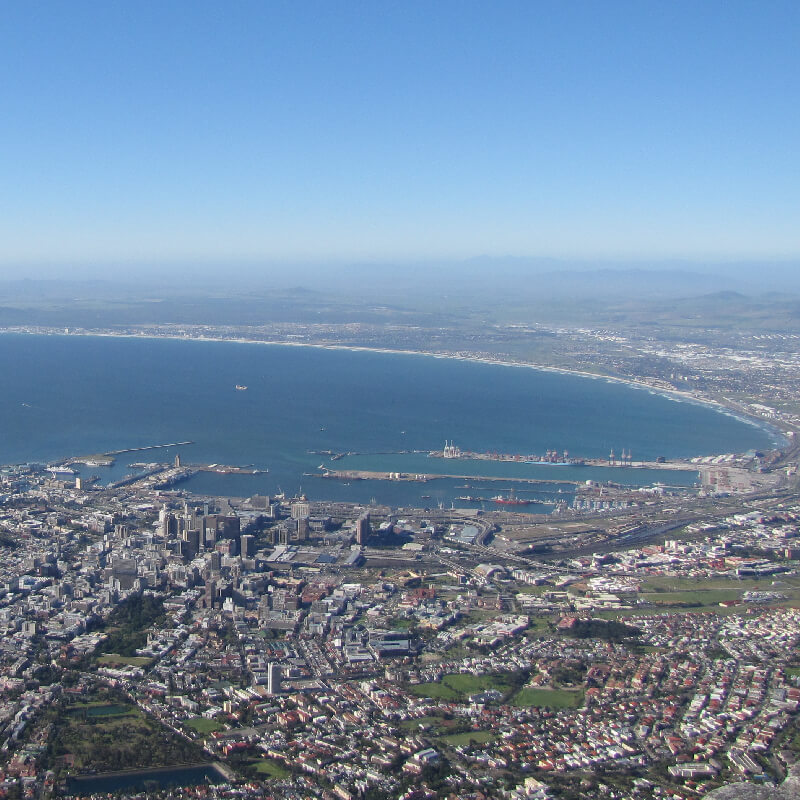 view from Table Mountain