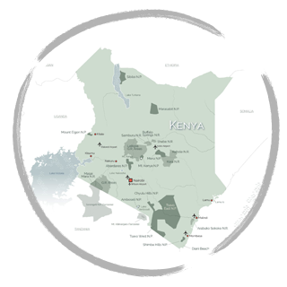 maps of Kenya