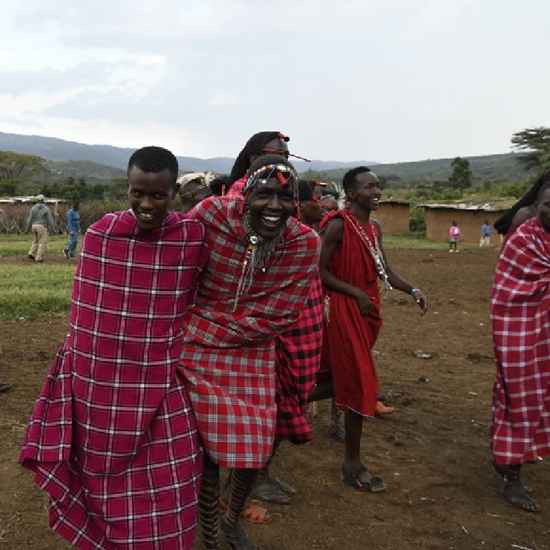 Masai-Mara tribe in Kenya