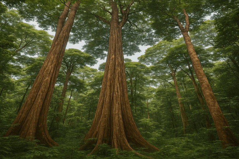 Mahogany Trees Uganda